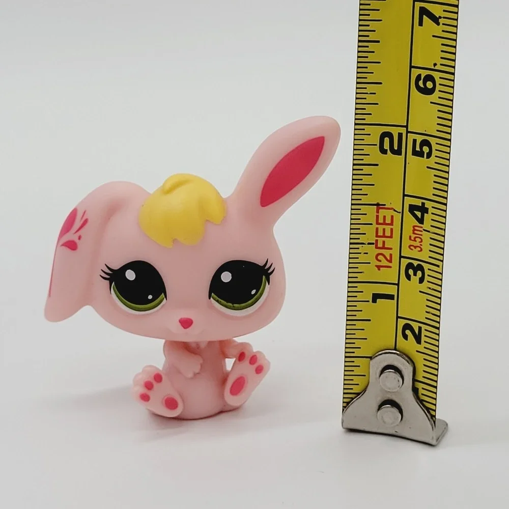 Littlest Pet Shop Gen7 G7 Series 2 Blind Box #76 Pink Bunny Rabbit Carrot